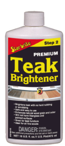 STARBRITE TEAK  BRIGHTENER (16 OZ)