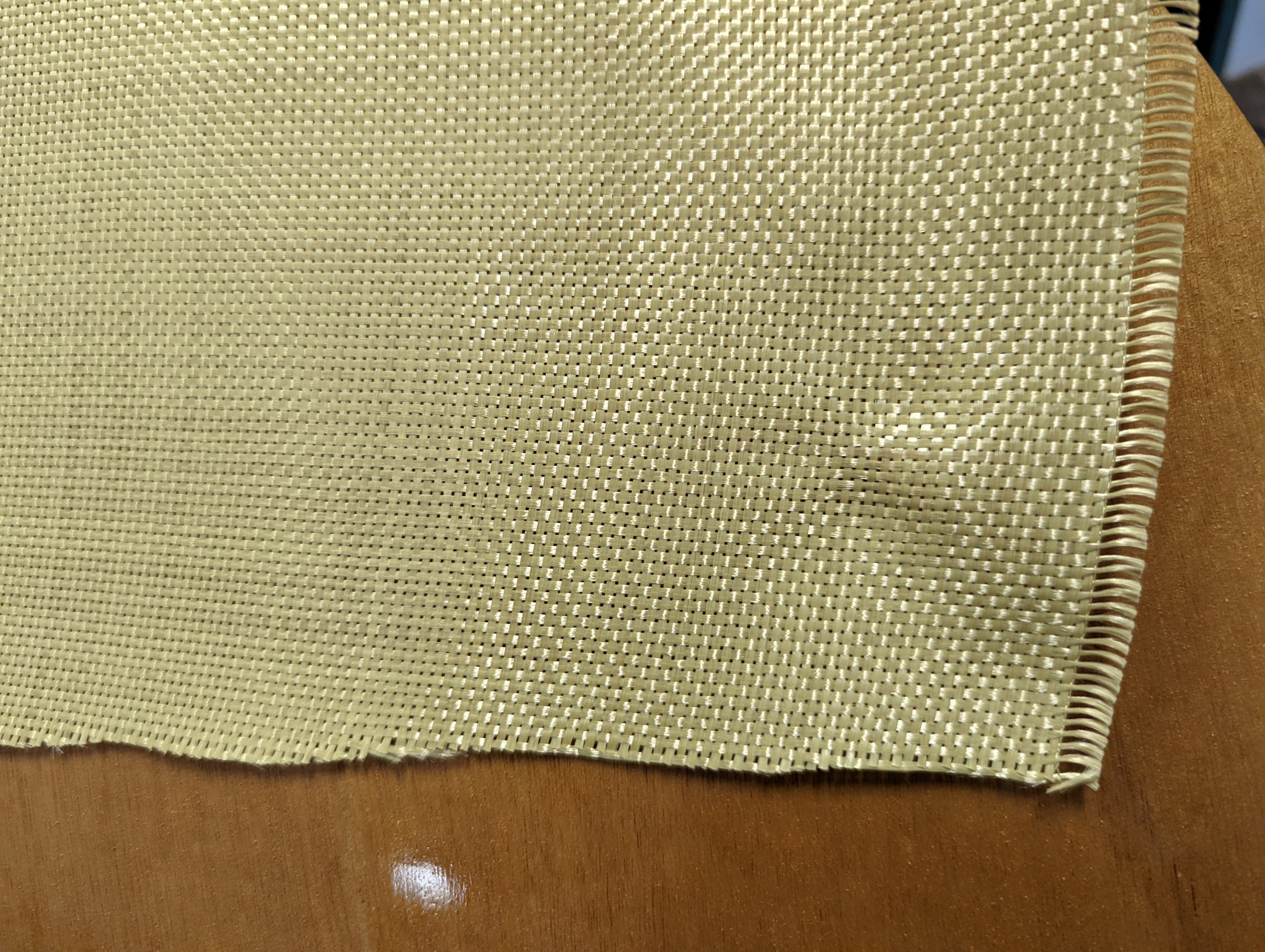 Kevlar Cloth 5.1 oz 4 Harness Satin Weave x 38″ - Fiberglass Warehouse